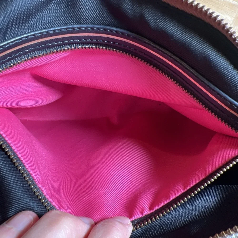 The Sake Gen‎ Hobo Natural Block Bag Purse Leather